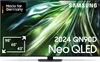 A Samsung Neo QLED TV is shown with marketing text and graphics. Produktbild-Vorschau