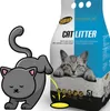 A bag of Hilton cat litter with a cartoon cat and a real cat illustration. Anteprima dell’immagine prodotto