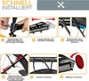 Mountainbike Gepäckträger höhenverstellbarer Fahrrad Produktbild-Vorschau 2
