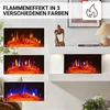 Elektrokamin BALDERIA Ida – Wandkamin - Weiss Produktbild-Vorschau 3