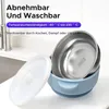 Edelstahl Baby Schüssel, Baby Breischale mit Saugnapf für Produktbild-Vorschau 7
