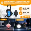 LED Hundelicht 2er Set, Hundehalsband Licht mit 4 Produktbild-Vorschau 5