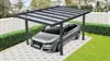 Aluminium-Einzelcarport Konsta Schrägdach (Pultdach, Produktbild-Vorschau 1