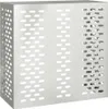 vidaXL Kryt klimatizace Stříbrný 110 x 50 x 105 cm Náhled obrázku produktu 1