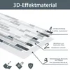 LZQ 10 kusov 3D samolepiek na obkladačky 30 × 30 cm, fólia Náhľad obrázku produktu 3