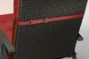 Close-up of the back of a chair cushion with straps. Produktbild-Vorschau
