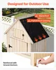 VEVOR Gartenschrank Holz, Geräteschrank mit Abschließbarer Produktbild-Vorschau 3