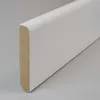 Aussenwinkel Für MDF Sockelleisten 10 x 58 x 400 mm Weiß Produktbild-Vorschau 3