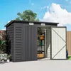 Outsunny Gerätehaus aus Stahl, 2,7 m² Geräteschuppen mit Produktbild-Vorschau 9