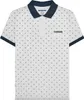 Lambretta - Pánská polokošile "AW24" LB218 (L) (bílá/navy Náhled obrázku produktu 1