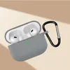 INF Silikon Schutzhülle für AirPods Pro 3 Grau Produktbild-Vorschau 2