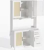 MODFU Armadio alto con 3 cassetti e maniglie in metallo Anteprima dell’immagine prodotto 8