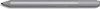 A silver stylus pen on a light gray background. Produktbild-Vorschau