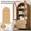 STILVORA Vitrine mit Montmartre-Bogen und 2 Schubladen, Produktbild-Vorschau 6