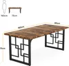 A diagram showing the dimensions of a table, with a silhouette of a person for scale. Anteprima dell’immagine prodotto