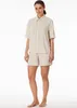 Schiesser Damen Pyjama kurz graphit 38  ST Produktbild-Vorschau 10