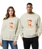 Felpa unisex con motivo natalizio: renna, gatto, Anteprima dell’immagine prodotto 2