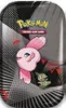A Pokemon trading card game mini-tin featuring Pokemon characters. Produktbild-Vorschau