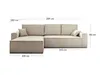 Best Mobilier Dellia - canapé d'angle réversible Voir les images du produit 7