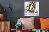 MuchoWow® Poster Strand - Handtuch - Hausschuhe 50x50 cm - Produktbild-Vorschau 2