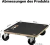 Wiltec 2x Transportroller 380 x 380 x 119 mm mit 250 kg Produktbild-Vorschau 3