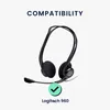 kwmobile 2x Ohr Polster für Logitech PC960 / H960 / H650E / Produktbild-Vorschau 2