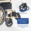Rollstuhl Faltrollstuhl Denver Mobiclinic Sitzhöhe 46 cm Produktbild-Vorschau 8