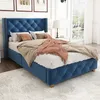 okwish Polsterbett Einzelbett 90×200cm mit Lattenrost und Produktbild-Vorschau 3