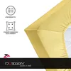 Müskaan Jersey Spannbettlaken 90x200cm - 100x200cm gelb bis Produktbild-Vorschau 2