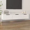 Szafka Wisząca, Biała, 102X30X20 Cm, Materiał Podgląd zdjęcia produktu 10