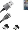 K-S-Trade Hochwertiges Magnet-Lade-kabel Sync-Kabel Produktbild-Vorschau 1