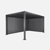 sweeek - Pergola mit Lamellendach Triomphe 3x4m + Markise Produktbild-Vorschau 5
