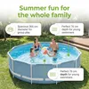 Prism Frame Pool Rund - 366x76 cm - 7-teilig  S170 Produktbild-Vorschau 2