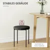 HOMCOM Set van 4 eetkamerstoelen, geschikt voor eetkamer, Productafbeelding-voorbeeld 3
