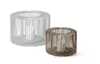 Philippi Oslo Windlicht S Stahl, pulverbeschichtet, Glas Produktbild-Vorschau 2