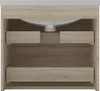 Waschtisch mit Unterschrank 60cm Alast Badmöbel Set Eiche Produktbild-Vorschau 6