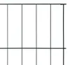vidaXL Set di recinzione da giardino 115x79 cm Verde Anteprima dell’immagine prodotto 3