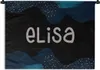 MuchoWow® Wandteppich Wandbehang Elisa - Pastell - Mädchen Produktbild-Vorschau 1