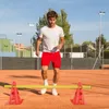 YZNAHRE 6er Steckhürdenset 12 Kegel + 6 Stangen Agility Produktbild-Vorschau 9