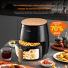 6,5L 7-in-1-Heißluftfritteuse mit Glasfrittierkorb, Produktbild-Vorschau 5