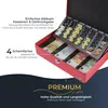 Caisse verrouillable avec plateau de comptage de pièces HMF Voir les images du produit 2