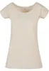 Build Your Brand Damen T-Shirt Ladies Wide Neck Tee Sand M Produktbild-Vorschau 6