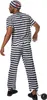 dressforfun® Herrenkostüm Gruseliger Zombie Sträfling Produktbild-Vorschau 2