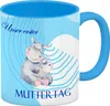 Unser erster Muttertag Kaffeebecher Hellblau Produktbild-Vorschau 1