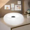 LED Tischlampe, USB Plastik Nachttischlampe, 3 Lichtfarbe Produktbild-Vorschau 1