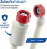 Close-up of a washing machine inlet hose with an Aquastop system. Produktbild-Vorschau