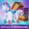 PonyCycle Modell Y Plüsch Reit-Einhorn Spielzeug für Kinder Produktbild-Vorschau 7