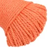 vidaXL Pracovné lano Orange 6 mm 50 m polypropylén Náhľad obrázku produktu 3