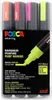 A package of four Posca paint markers in neon colors. Voir les images du produit