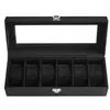 SONGMICS Uhrenbox mit 6 Fächern, Uhrenkasten, Glasdeckel, Produktbild-Vorschau 10